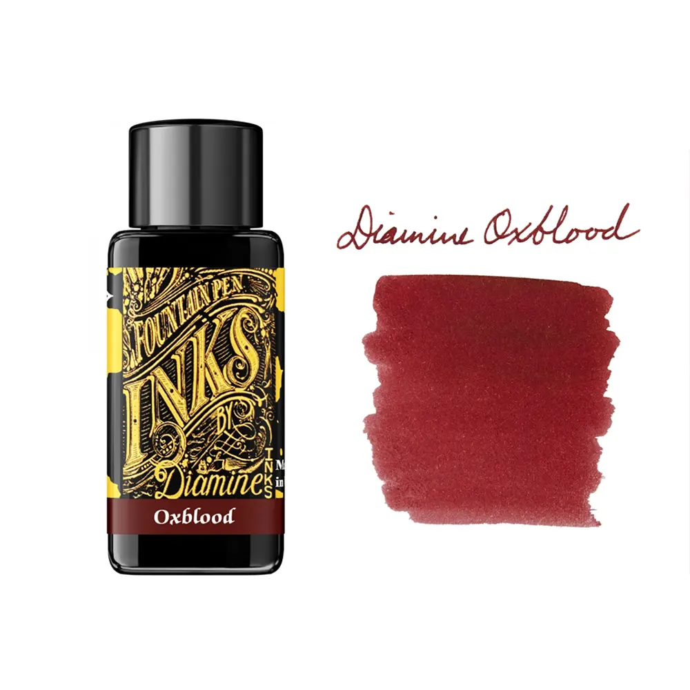 Мастилница Diamine - Ox Blood, 30 мл