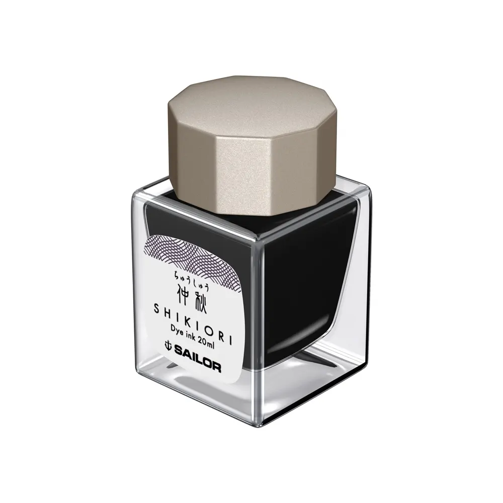Мастилница Sailor Shikiori Fall - Chushu Purple, 20 мл - 2