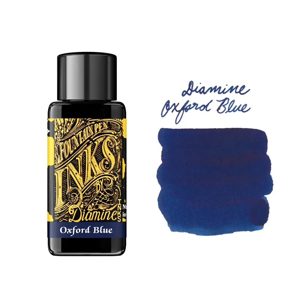 Мастилница Diamine - Oxford Blue, 30 мл