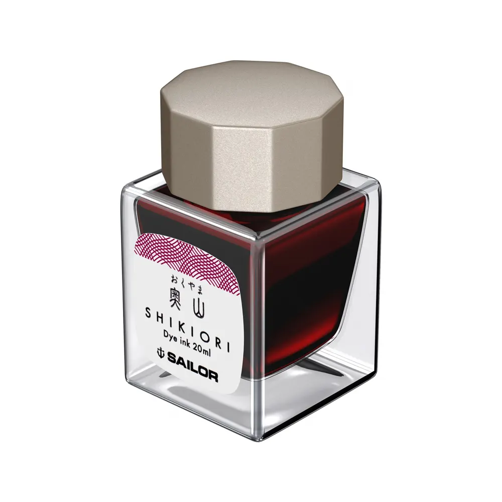 Мастилница Sailor Shikiori Fall - Okuyama Purple, 20 мл - 2