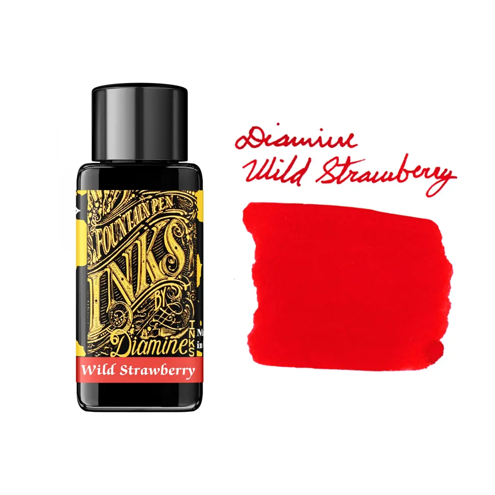 Мастилница Diamine - Wild Strawberry, 30 мл