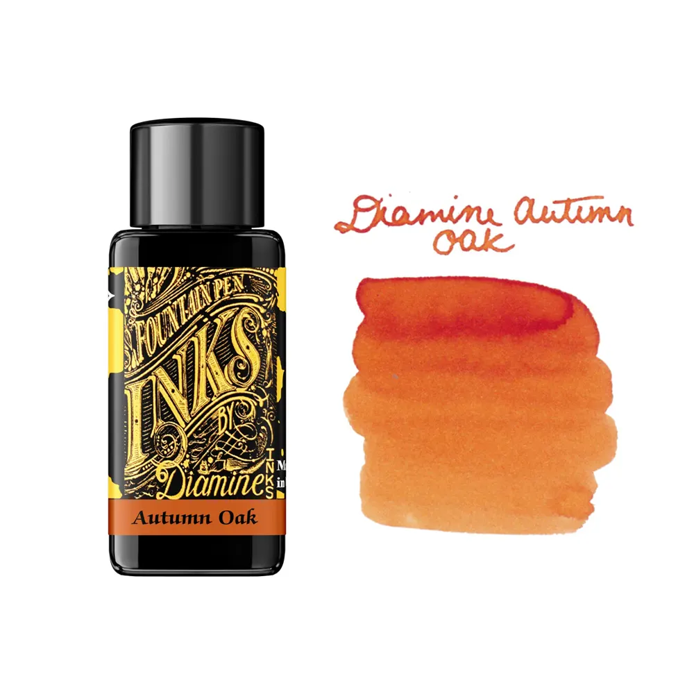 Мастилница Diamine - Autumn Oak, 30 мл