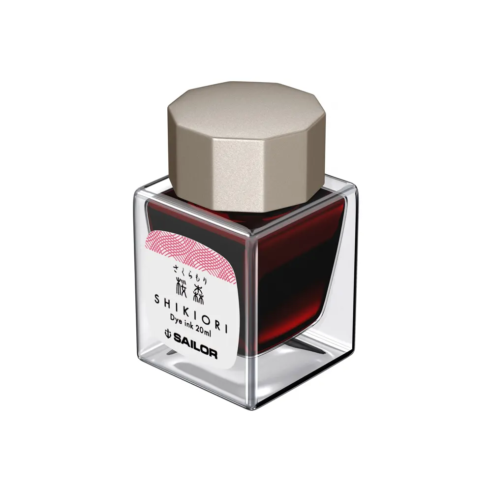 Мастилница Sailor Shikiori Spring - Sakura Mori Pink, 20 мл - 2