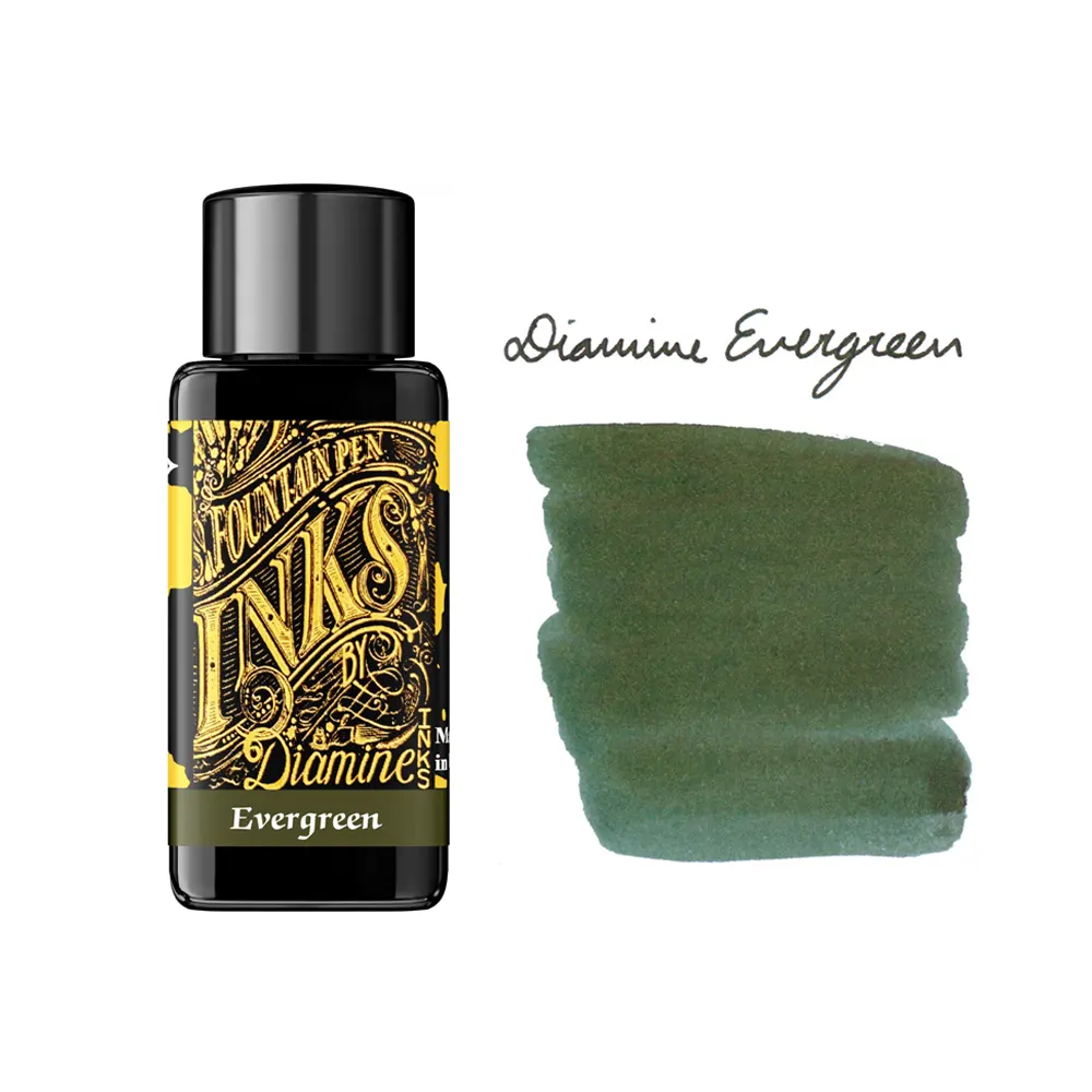 Мастилница Diamine - Evergreen, 30 мл