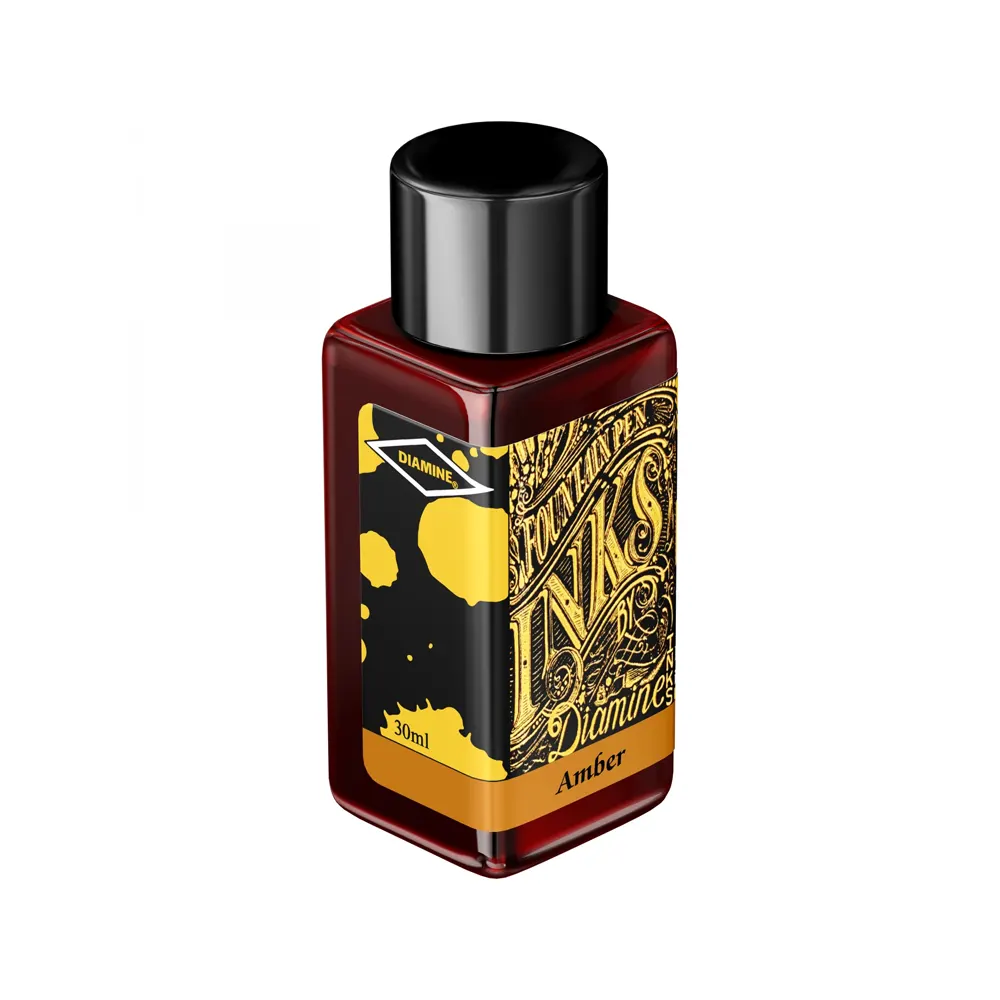 Мастилница Diamine - Amber, 30 мл - 3
