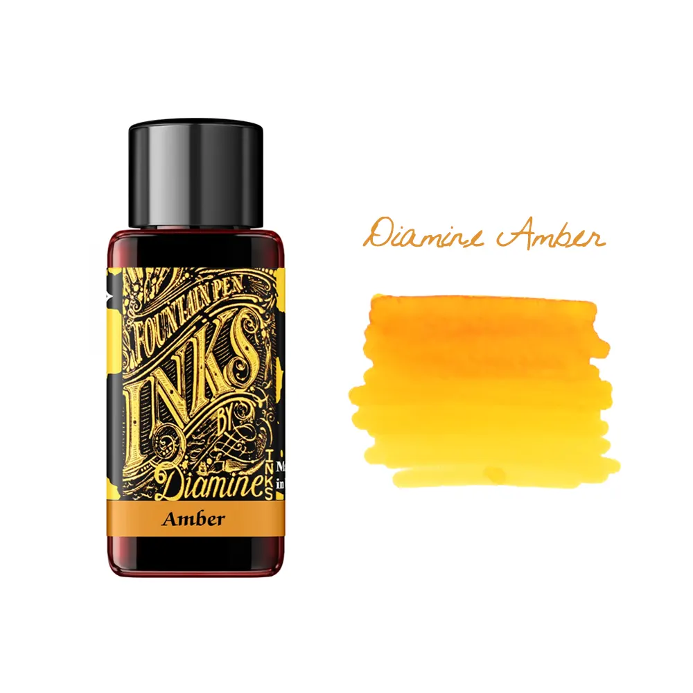 Мастилница Diamine - Amber, 30 мл