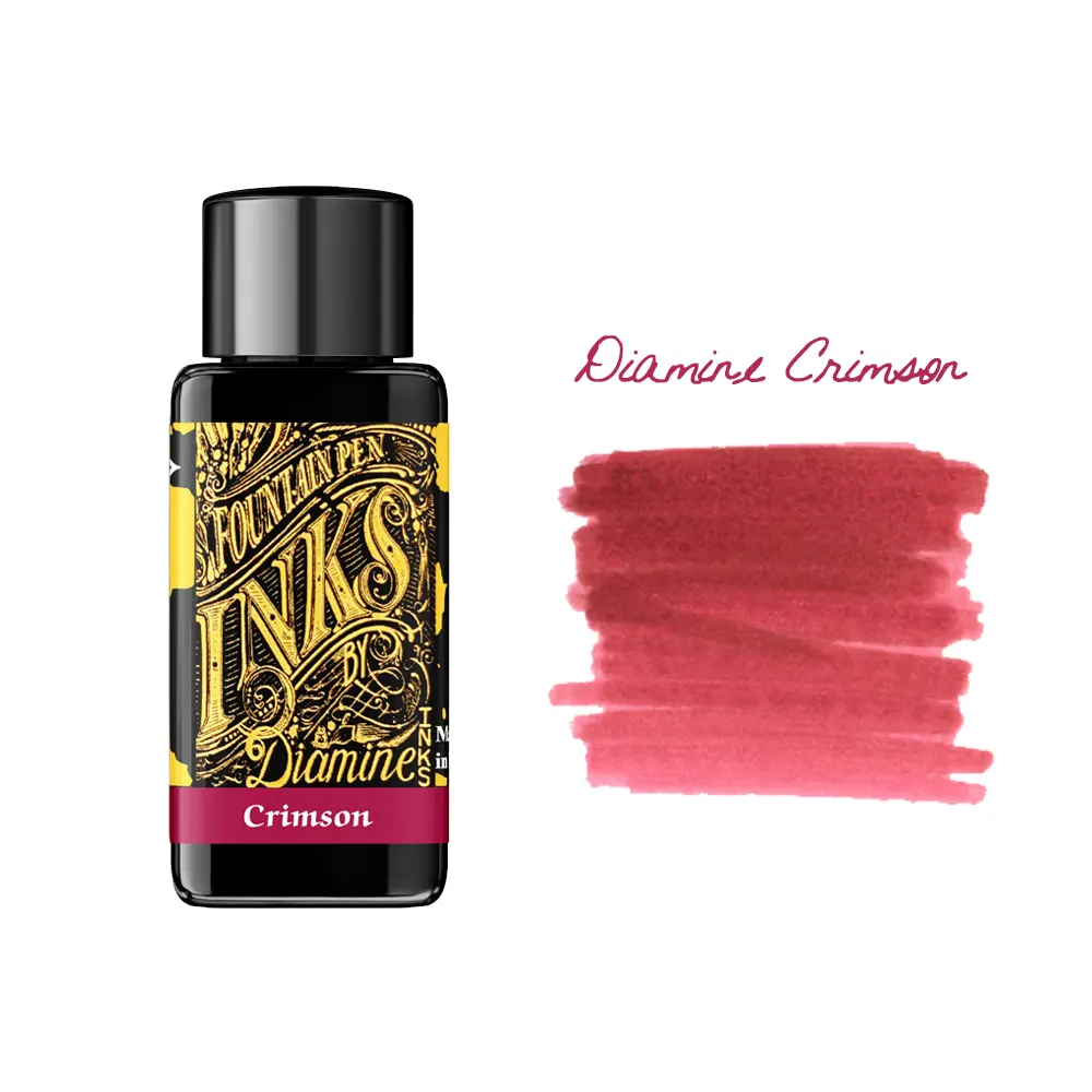 Мастилница Diamine - Crimson, 30 мл