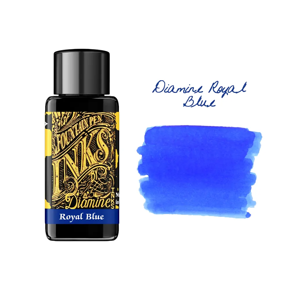 Мастилница Diamine - Royal Blue, 30 мл