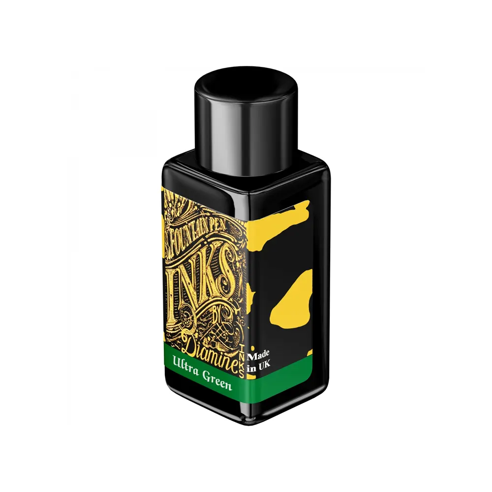 Мастилница Diamine - Ultra Green, 30 мл - 2