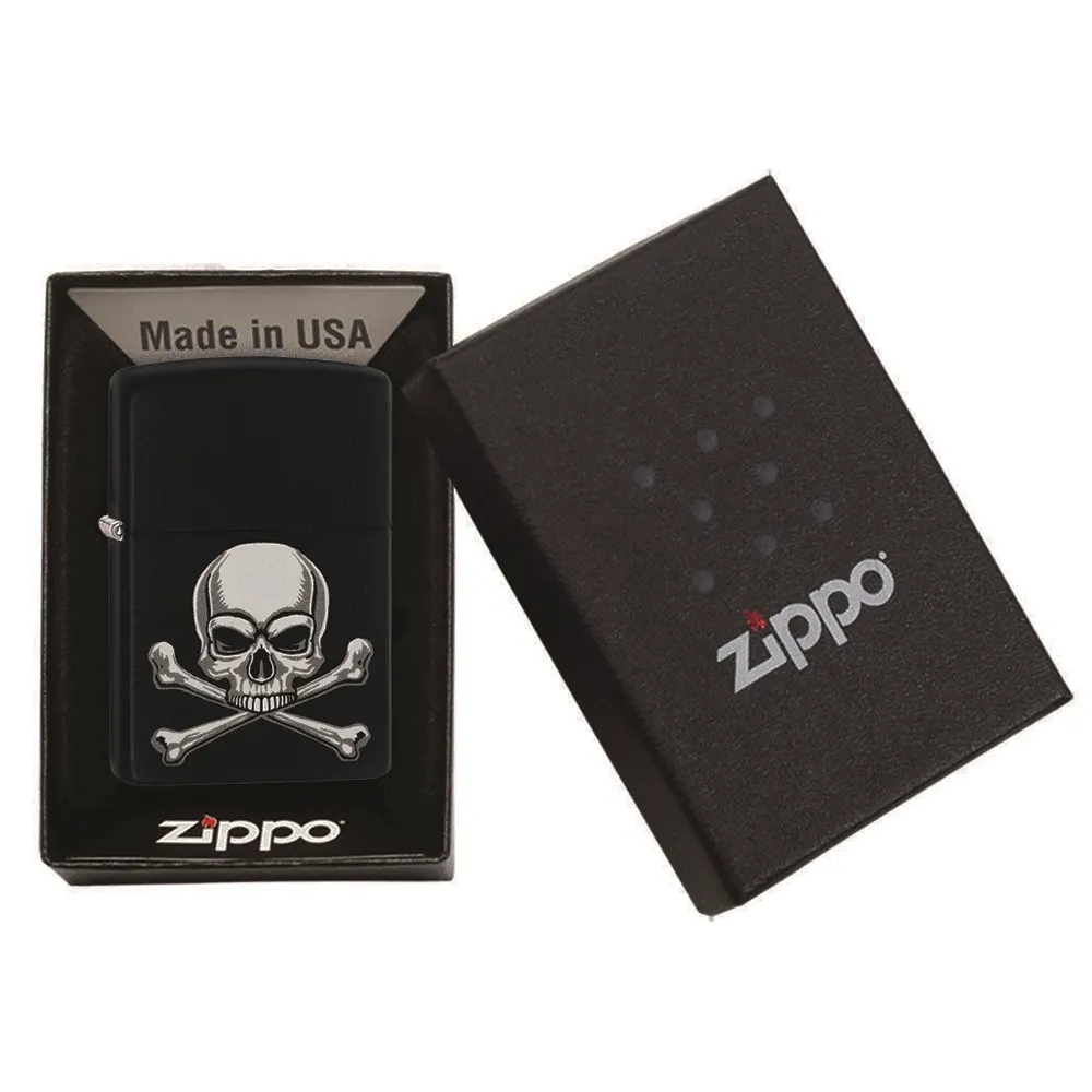Запалка Zippo - Skull Crossbones Design - 2