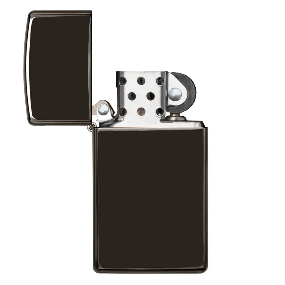 Запалка Zippo Slim® High Polish Black - 2