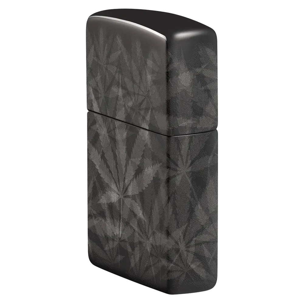Запалка Zippo - Cannabis Design High Polish Black - 6