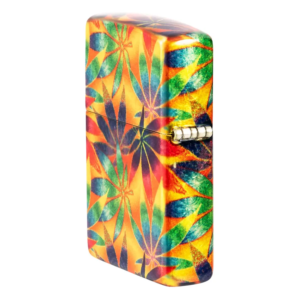 Запалка Zippo - Colorful Cannabis Design - 8