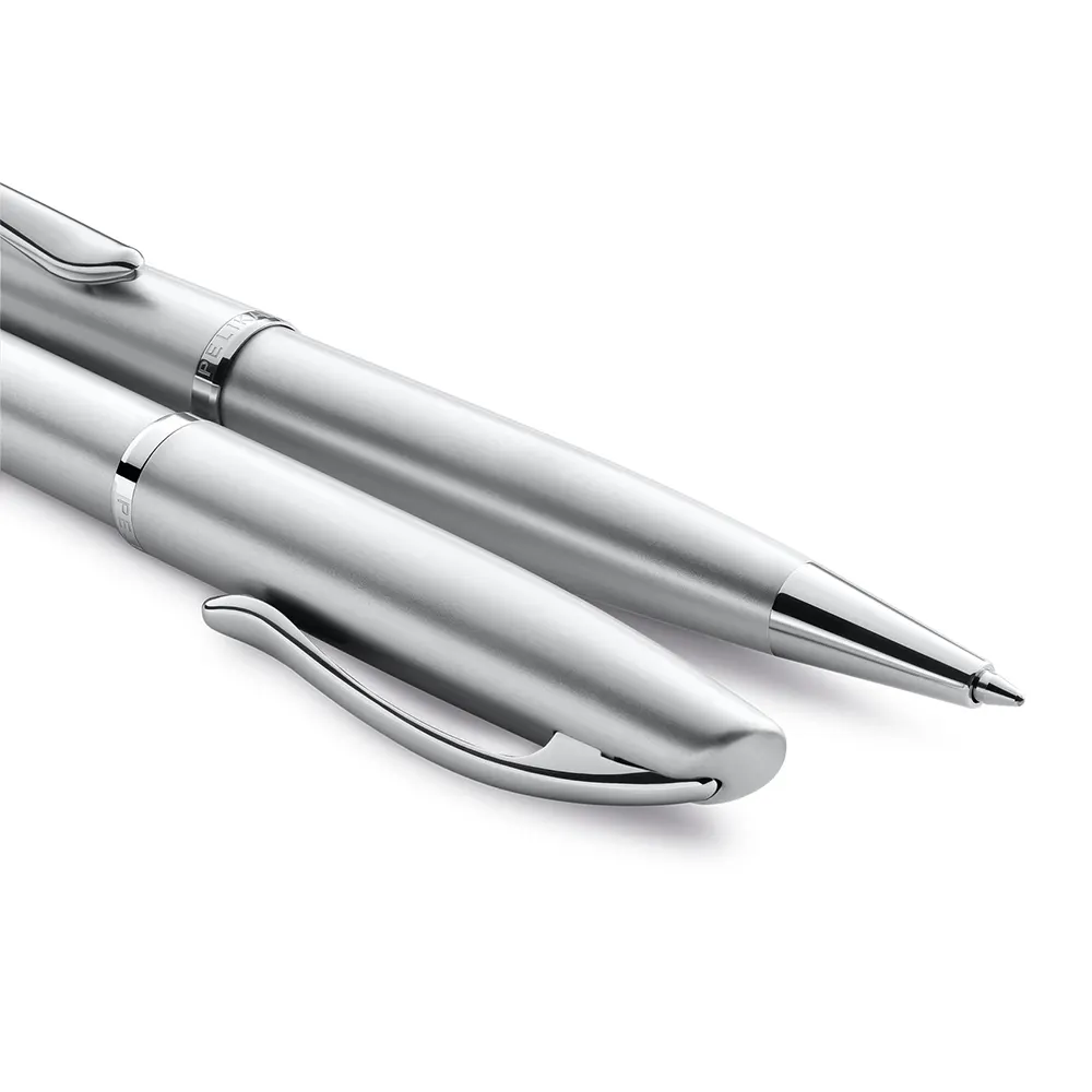 Химикалка Pelikan Jazz Noble Elegance - Silver, в подаръчна кутия - 3