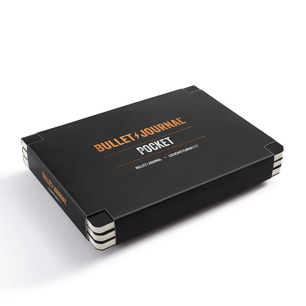 Комплект 3 броя Leuchtturm1917 Bullet Journal Pocket