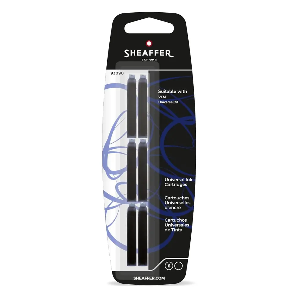 Патрончета за писалки Sheaffer VFM, черни