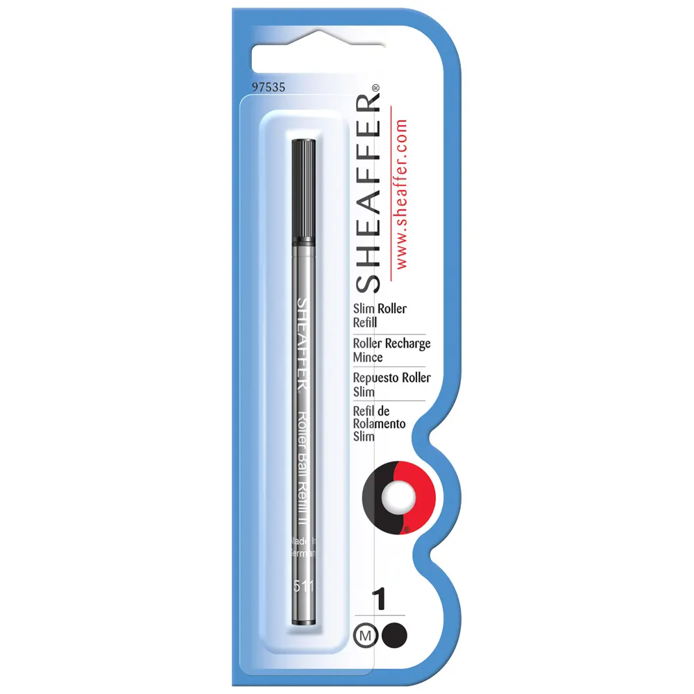 Пълнител за ролер Sheaffer - Slim, черен