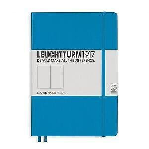 Тефтер А5 Leuchtturm1917 Notebook Medium Azure, твърди корици, бели страници