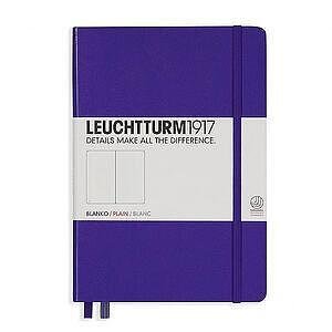 Тефтер А5 Leuchtturm1917 Notebook Medium Purple, твърди корици, на точки