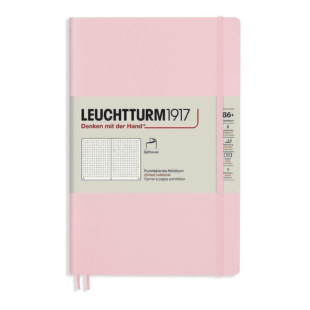 Тефтер B6+ Leuchtturm1917 Notebook Paperback Powder, меки корици, на точки