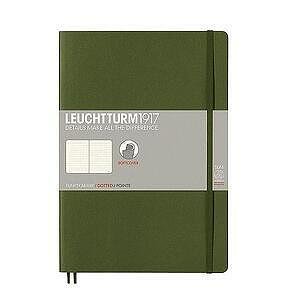 Тефтер B5 Leuchtturm1917 Notebook Composition Army, меки корици, на точки