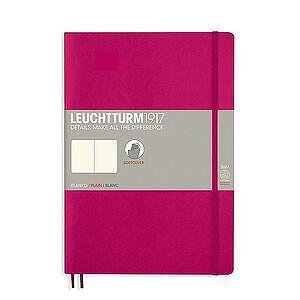 Тефтер B5 Leuchtturm1917 Notebook Composition Berry, мека корица, бели страници