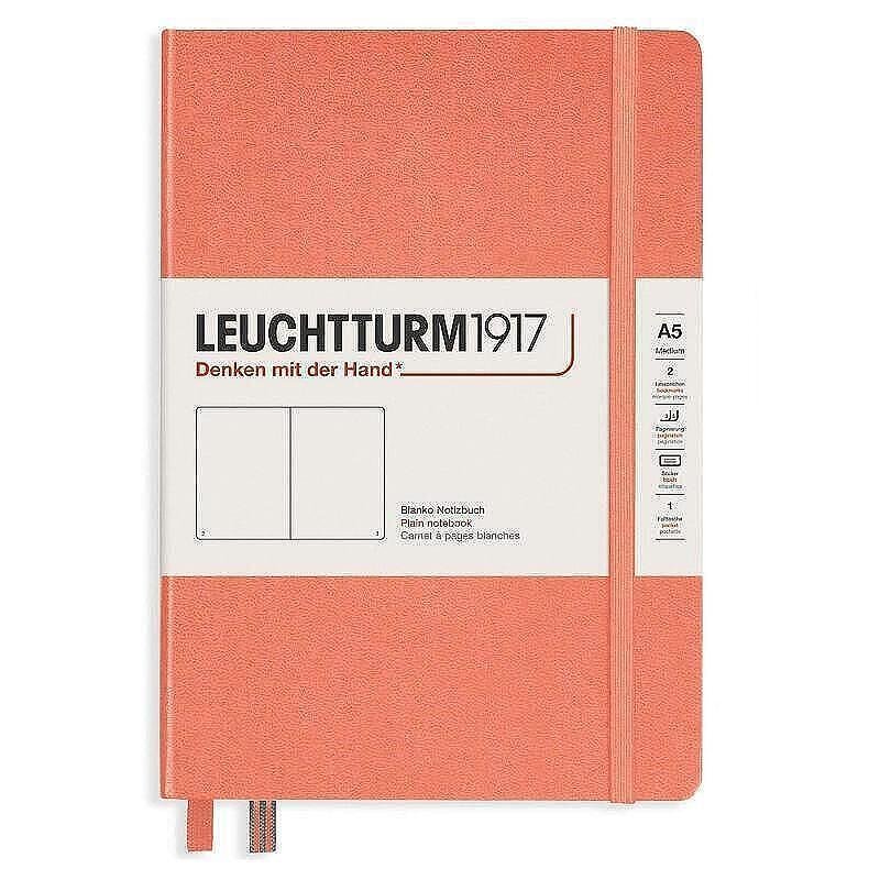 Тефтер А5 Leuchtturm1917 Muted Colors Collection Bellini, твърди корици, бели страници