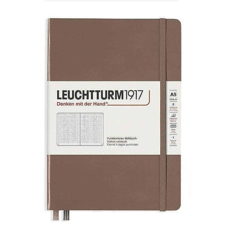 Тефтер А5 Leuchtturm1917 Rising Colors Collection - Warm Earth, твърди корици, на точки