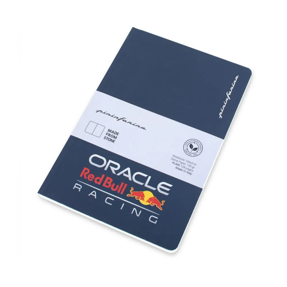 Тефтер Pininfarina - Oracle Red Bull Racing Full Color, каменна хартия - 2
