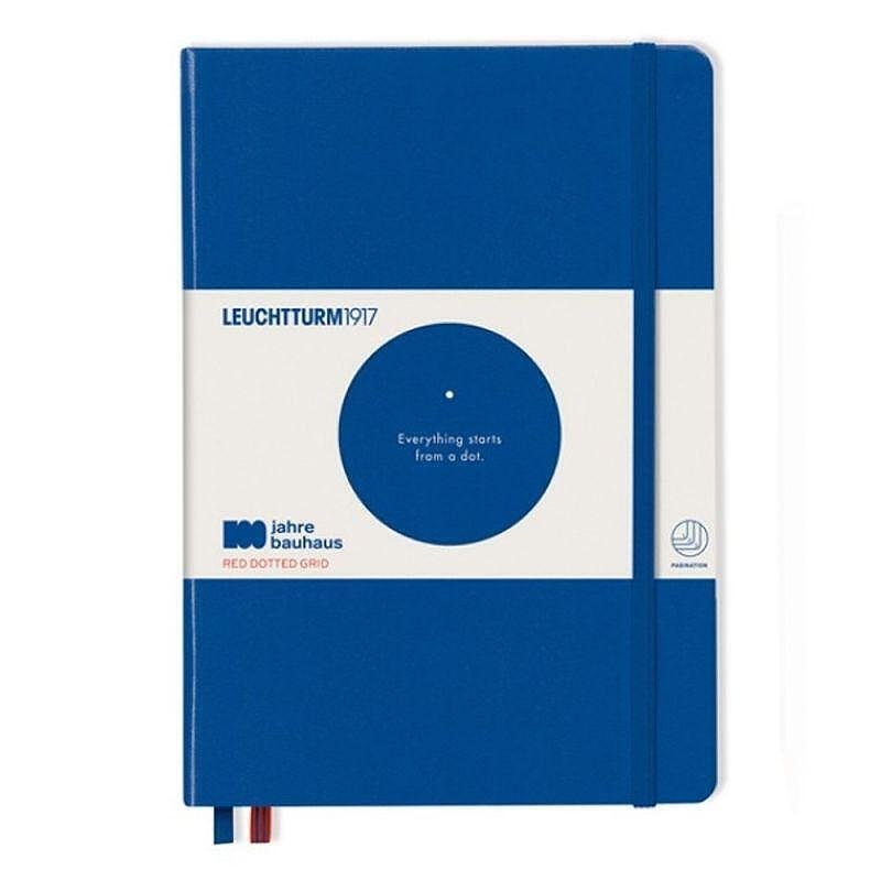 Тефтер А5 Leuchtturm1917 BAUHAUS Collection Royal, твърди корици