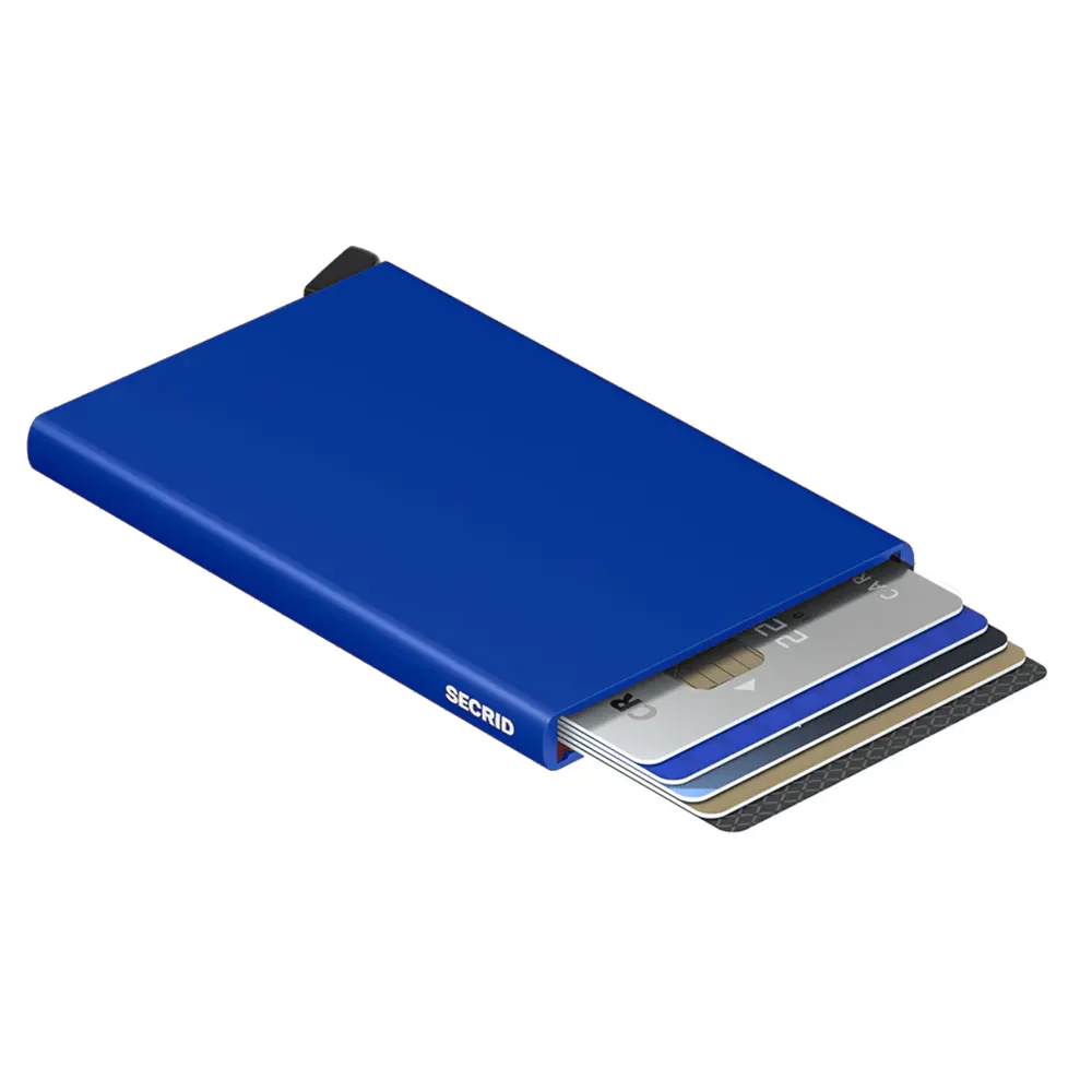 Автоматичен калъф за карти SECRID - C-Blue, с RFID защита - 3