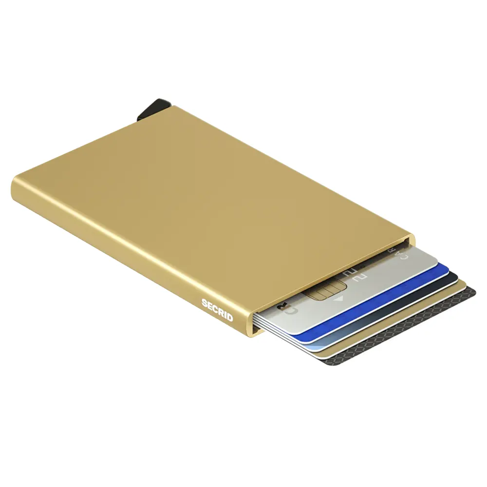 Автоматичен калъф за карти SECRID - C-Gold, с RFID защита - 3