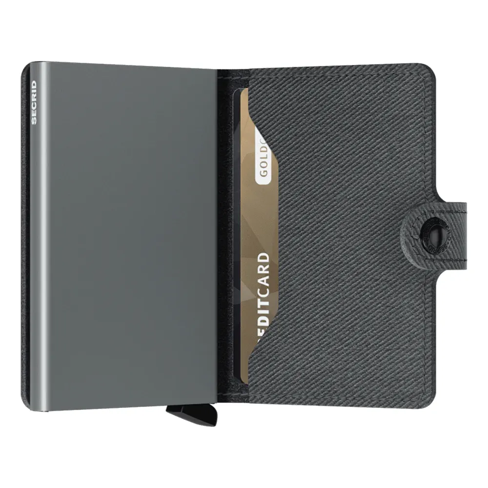 Портфейл SECRID - Mini Twist Grey, с RFID защита - 2