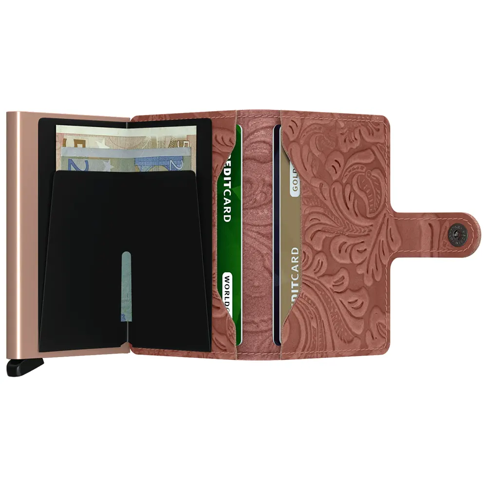 Портфейл SECRID - Mini Ornament Rose, с RFID защита - 3