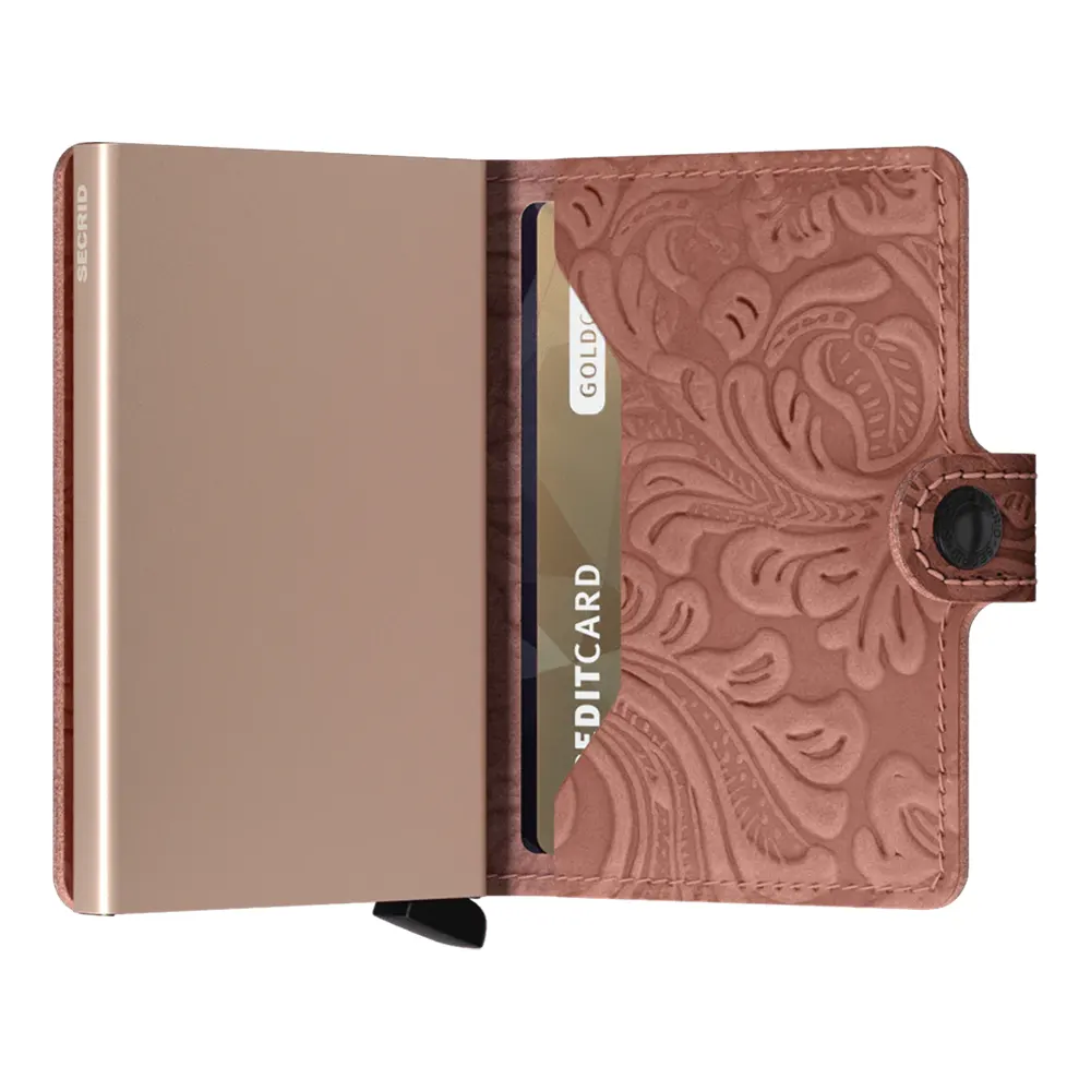 Портфейл SECRID - Mini Ornament Rose, с RFID защита - 2