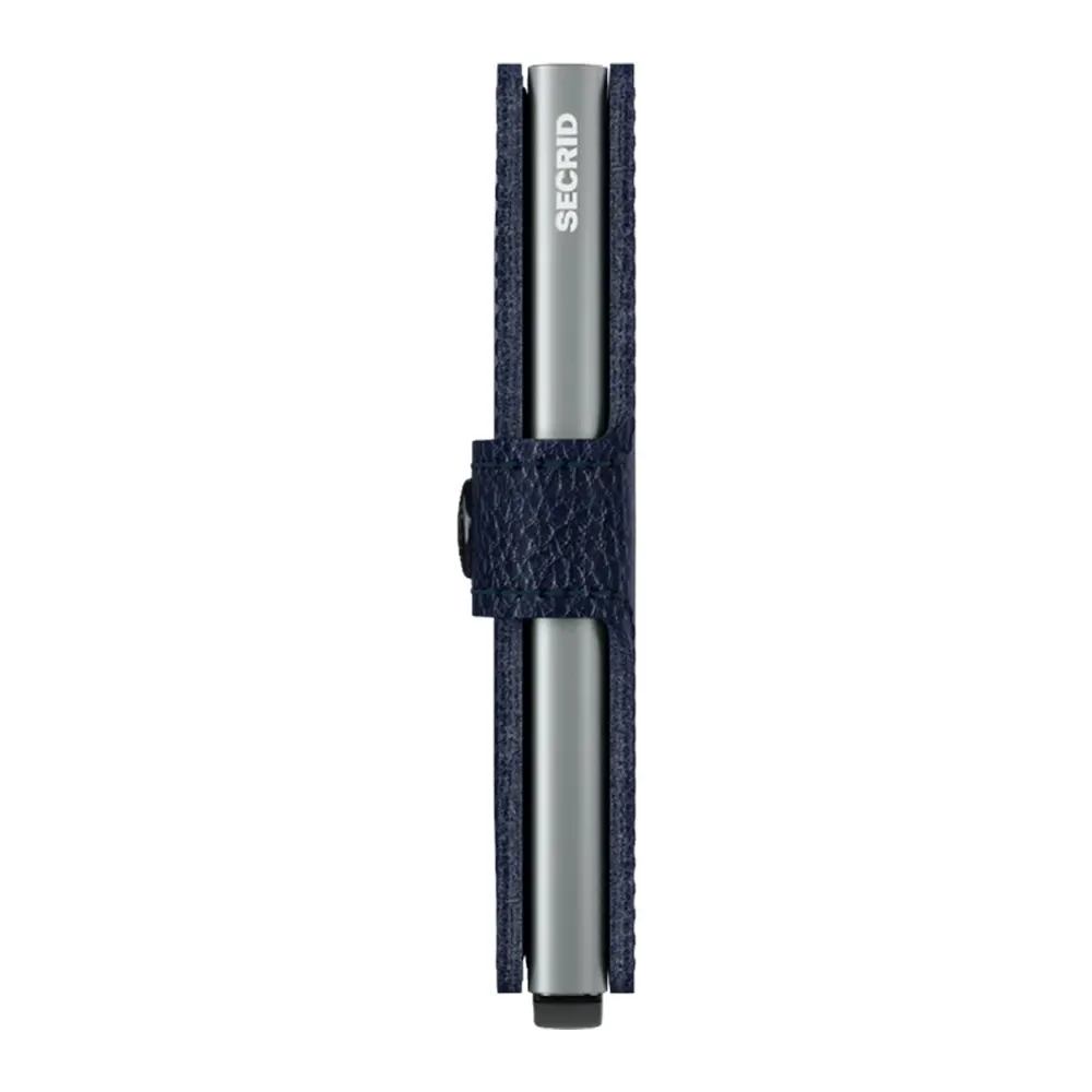 Портфейл SECRID - Mini Stitch Linea Navy, с RFID защита - 4