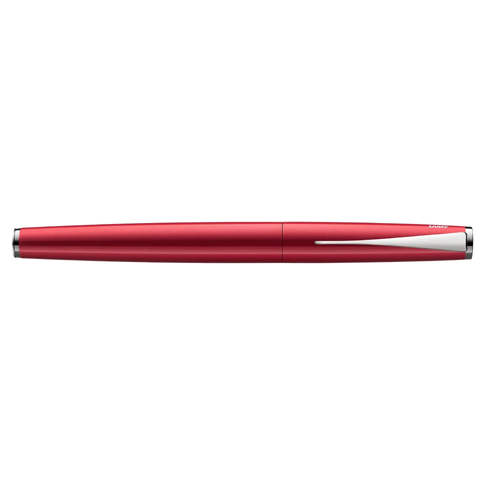 Писалка Lamy - Studio Piano Red, М размер златно перо, червен лак - 3