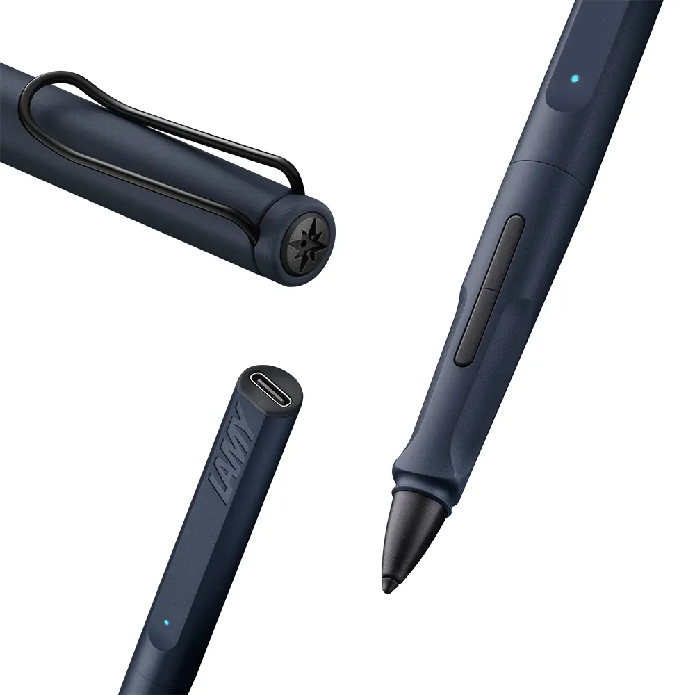 Стилус за дигитално писане Lamy - Safari Note+ Steel Black - 5