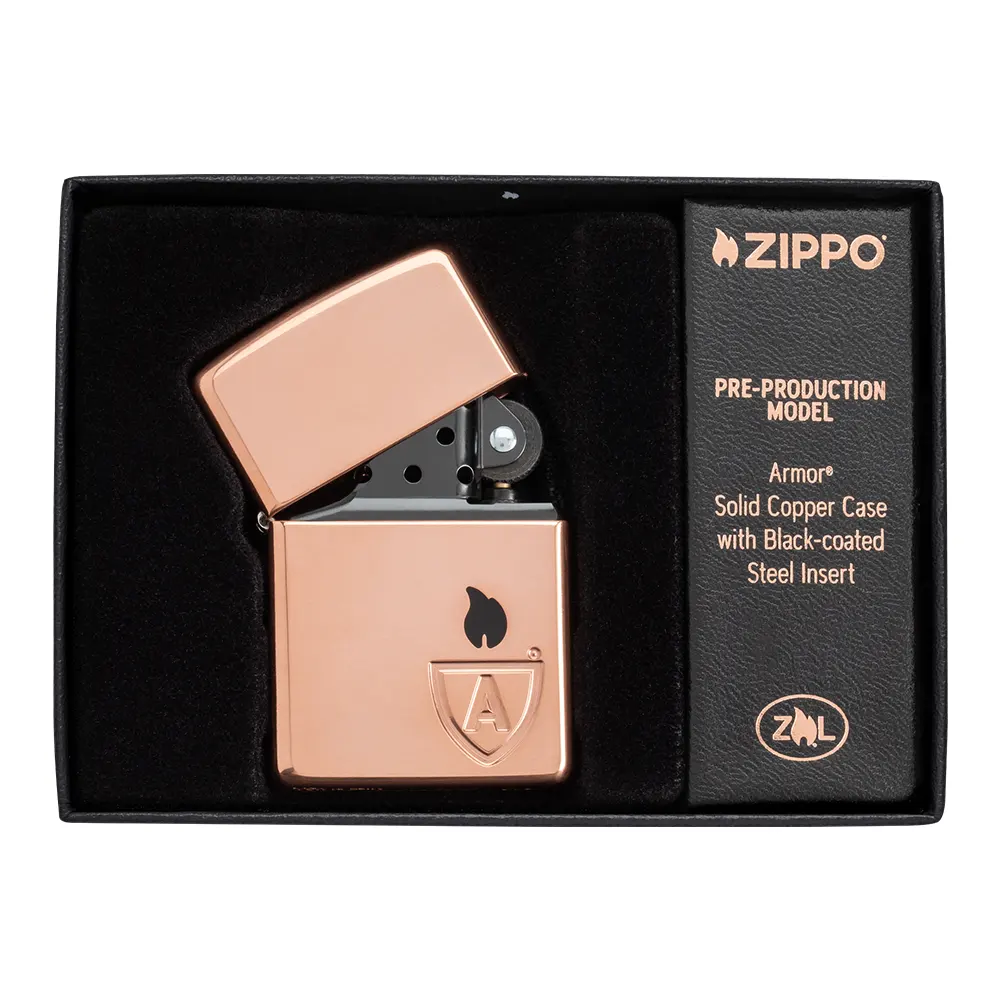 Запалка Zippo - Armor® Solid Copper Case - 6