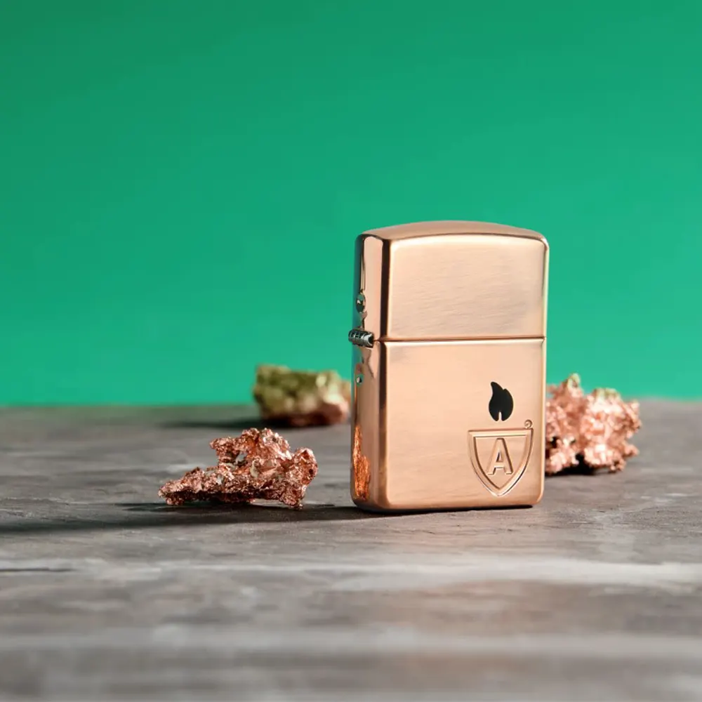 Запалка Zippo - Armor® Solid Copper Case - 9