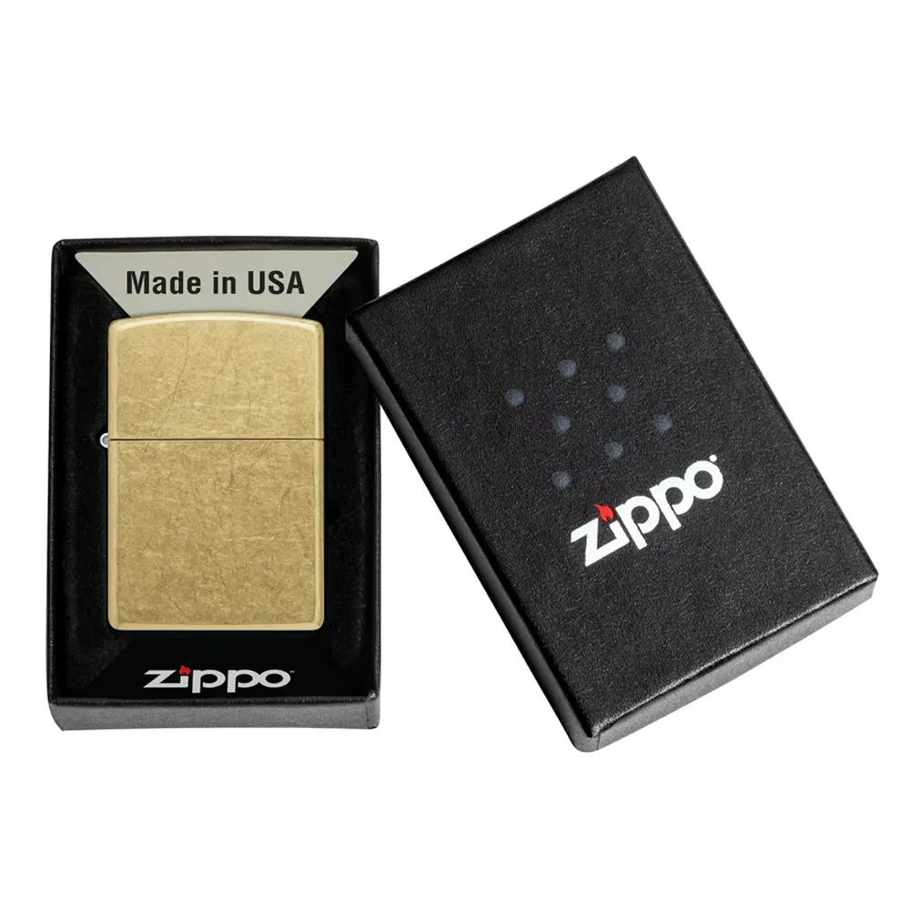 Запалка Zippo 48267 Street Brass - 7