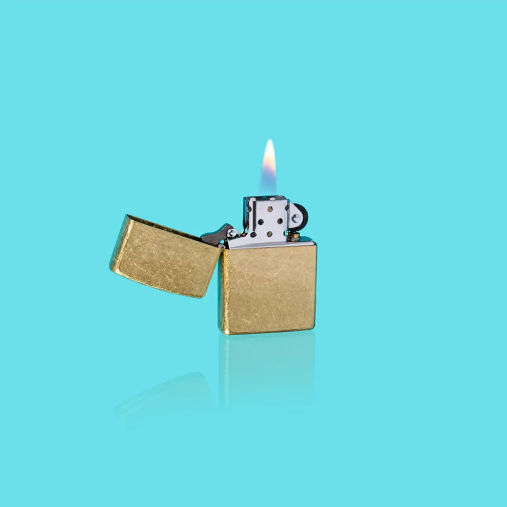 Запалка Zippo 48267 Street Brass - 9