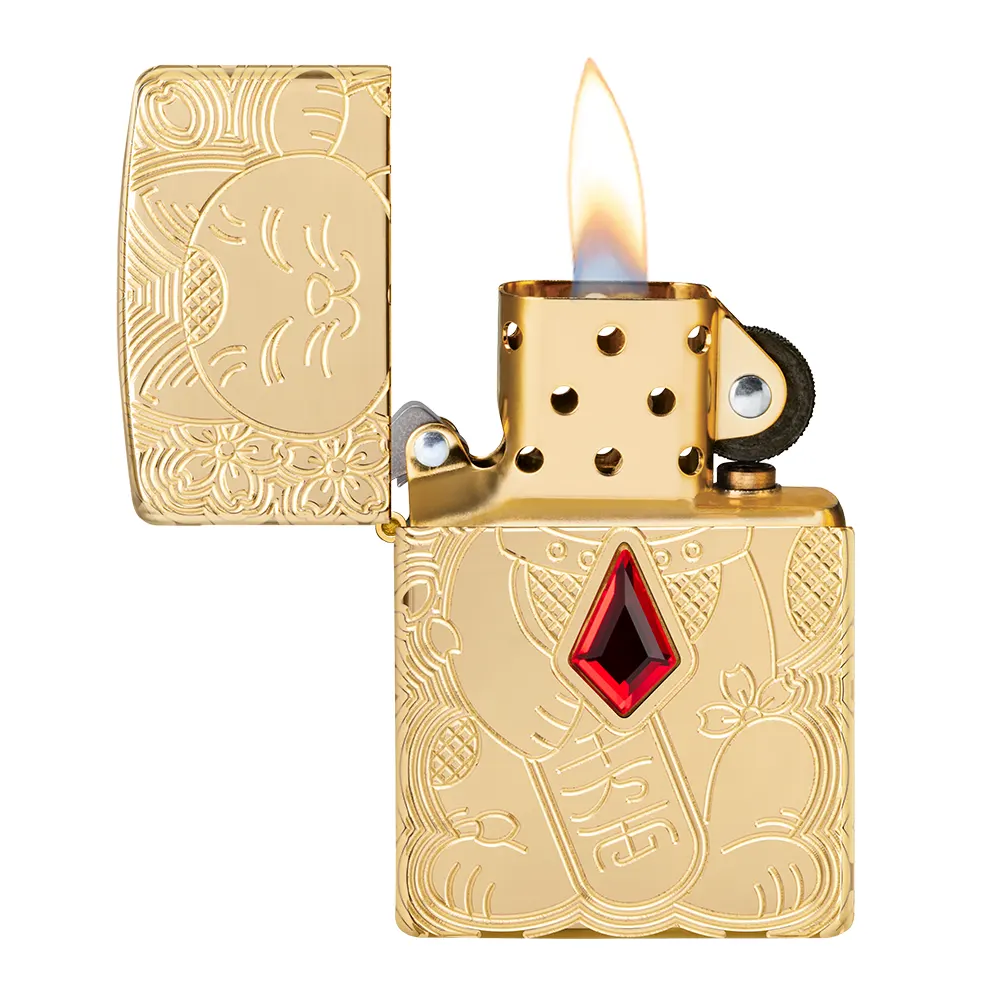 Запалка Zippo - Armor® Lucky Cat Design - 4