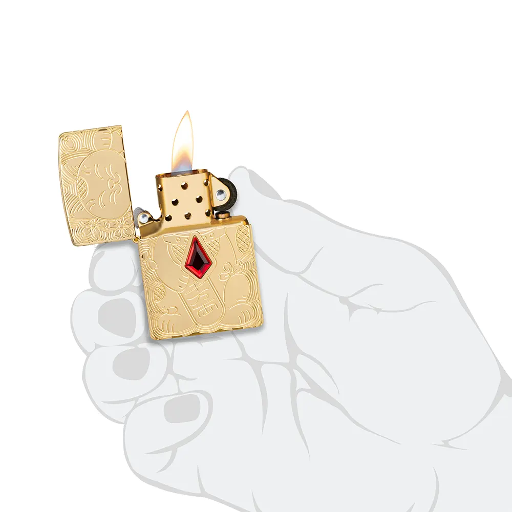 Запалка Zippo - Armor® Lucky Cat Design - 5