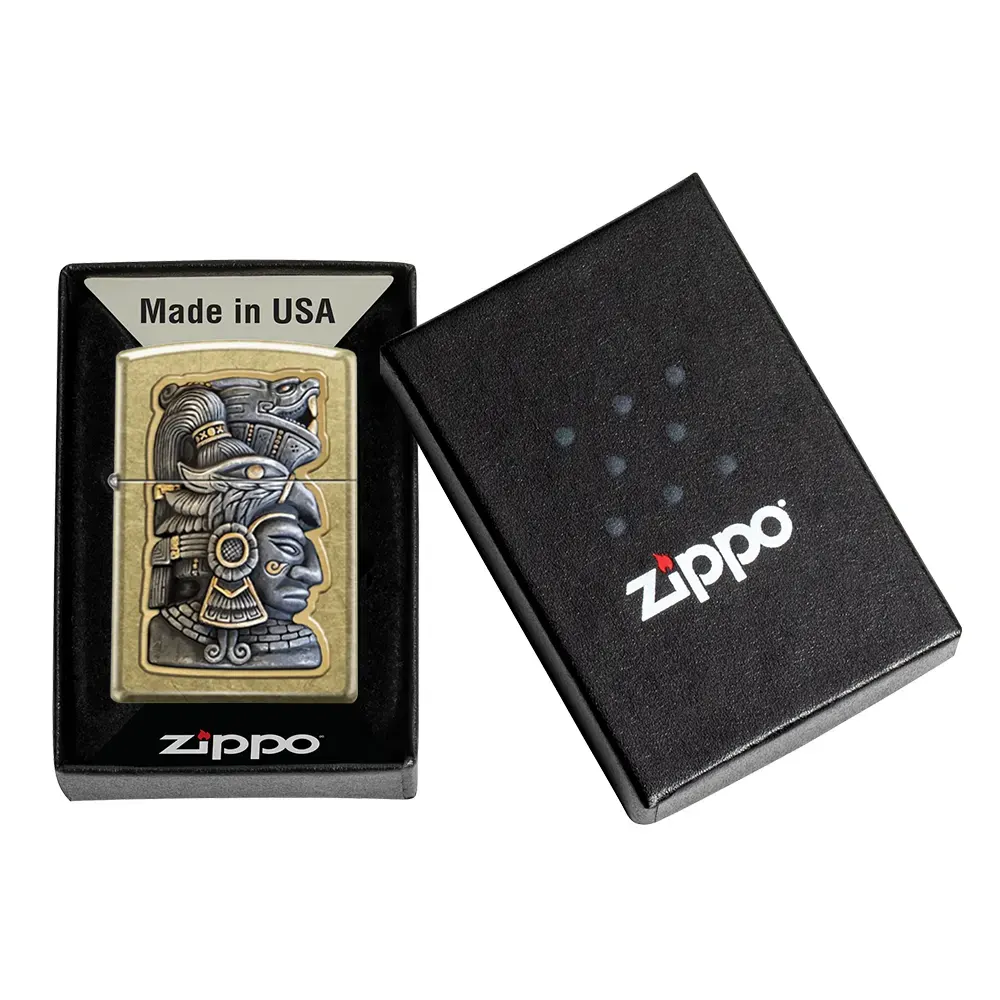 Запалка Zippo - Rick Rietveld Mayan Carving - 2