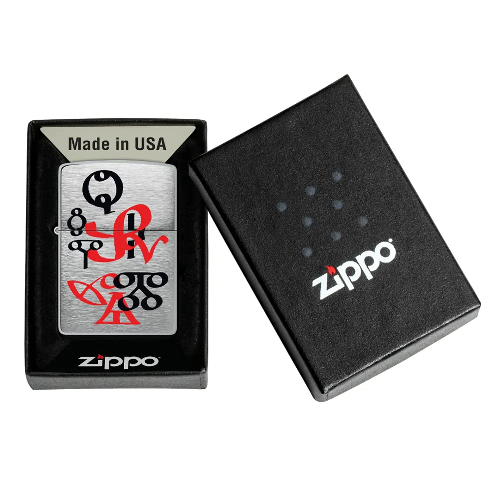 Запалка Zippo - Глаголица - 6