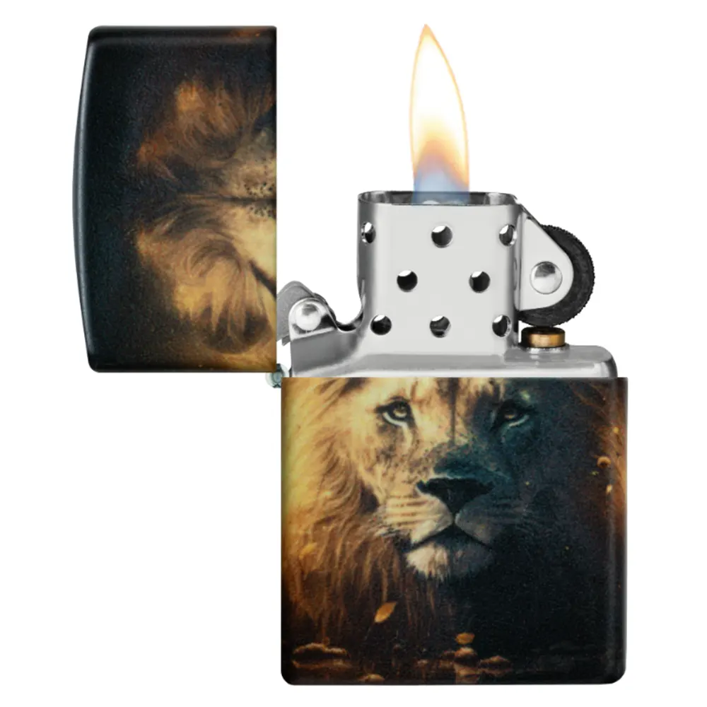 Запалка Zippo - Glow in the Dark Лъв - 3