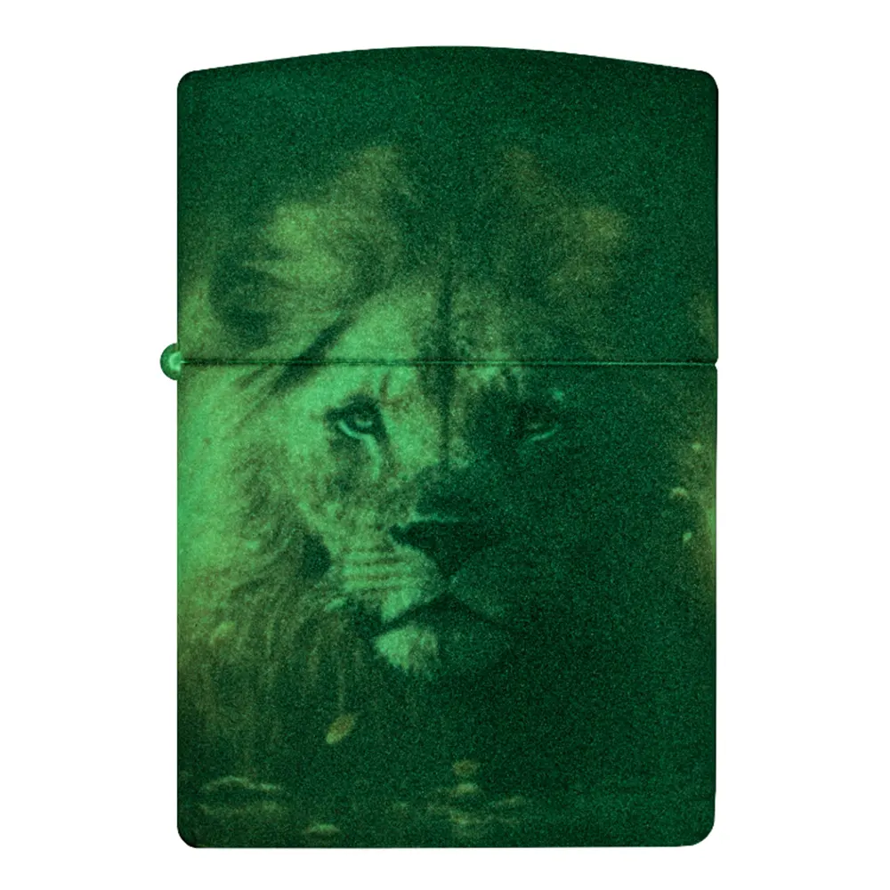 Запалка Zippo - Glow in the Dark Лъв - 10