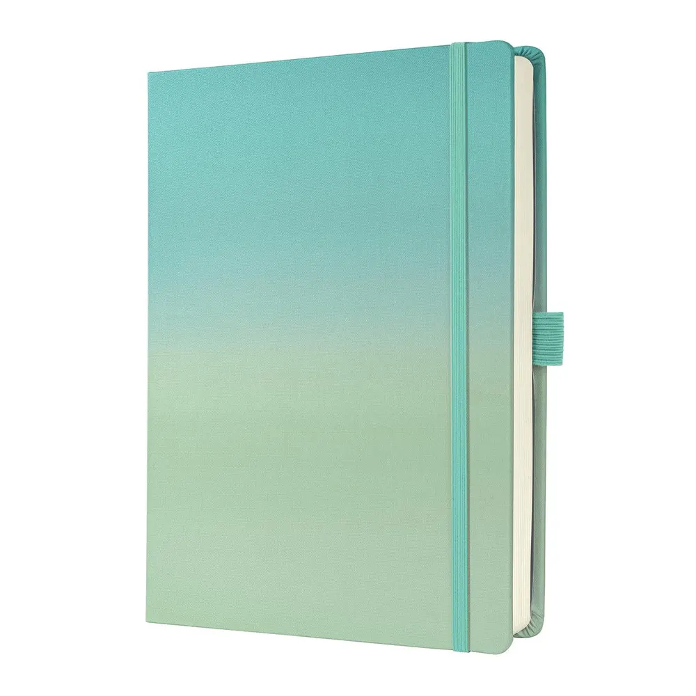 Тефтер Sigel Bullet Journal - Jolie, Gradient Sea, A5+, твърда корица, на точки - 2