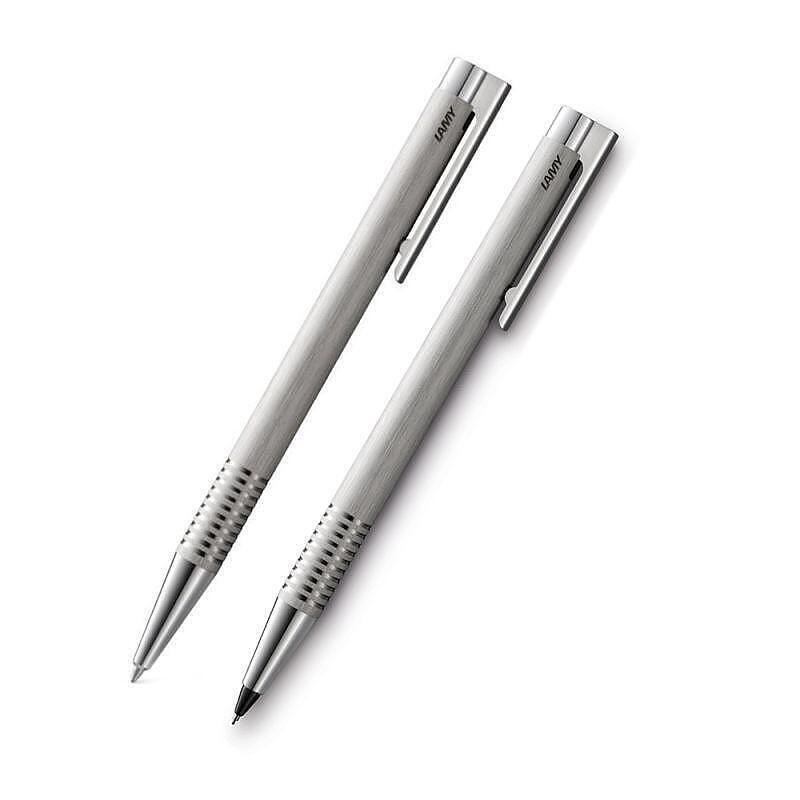Комплект химикалка и авт. молив Lamy - Logo Brushed